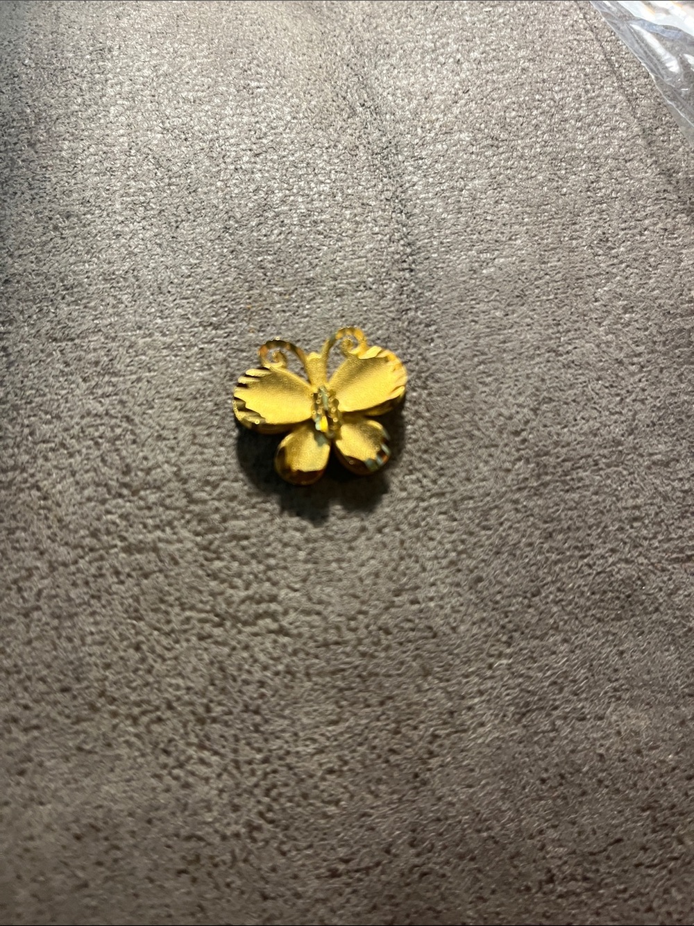 Gold Butterfly Pendant Necklace Charm - Women Jewelry 1877